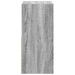 vidaXL Table de chevet avec tiroir Gris Sonoma 30 5 x 27 x 59 5 cm