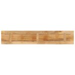 vidaXL Dessus de table rectangulaire bois massif de manguier brut