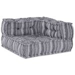 vidaXL Coussin Gris 70 x 70 x 54 cm Polyester