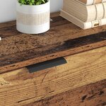 vidaXL Buffet avec tiroir 3 Pièces Bois Ancien Bois d'ingénierie