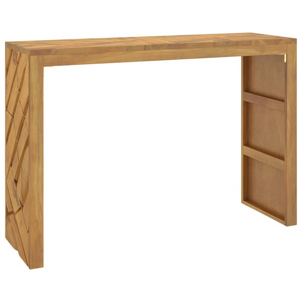 vidaXL Table console 110x35x75 cm bois massif d'acacia