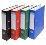 Classeur À Levier Polypropylène Dos De 75mm - Couleurs Assorties - X 20 - Exacompta