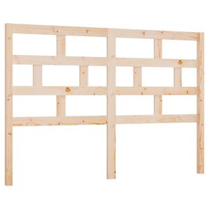 vidaXL Tête de lit 126x4x100 cm Bois massif de pin