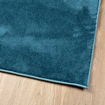 vidaXL Tapis OVIEDO à poils courts turquoise 80x150 cm