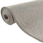 vidaXL Tapis de couloir aspect sisal taupe 80x300 cm