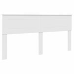 vidaXL Tête de lit Blanc Brillant 180 cm Bois d'ingénierie