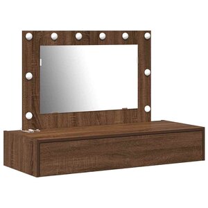 vidaXL Table de Toilette Marron 100 x 40 x 70 cm Bois d'ingénierie