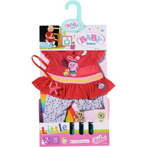 Zapf Creation 831885 - BABY born Little tenue de sport rouge pour poupée de 36cm
