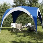 vidaXL Tente de réception bleu imperméable