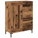 vidaXL Haut Armoire Bois Ancien 69 5 x 34 x 180 cm Bois d'ingénierie
