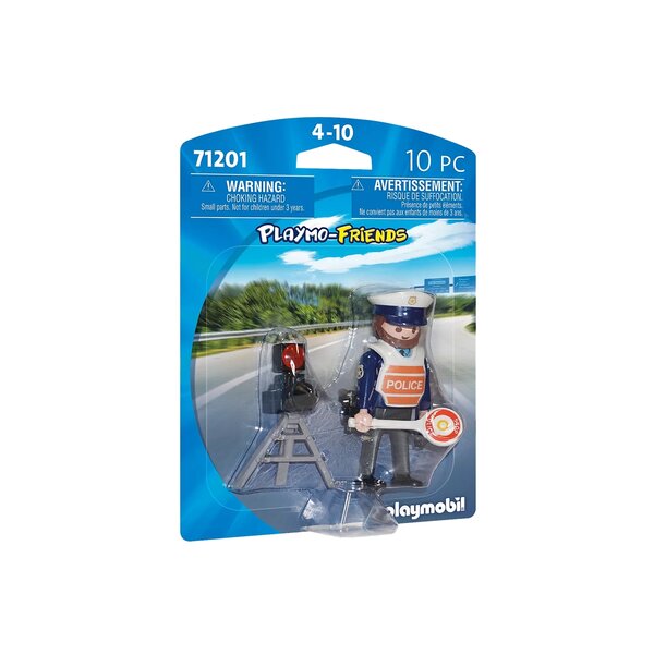 PLAYMOBIL 71201 - Policier et radar