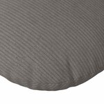 vidaXL Coussins de siège 2 Pièces Gris clair Ø 50 cm