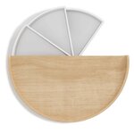 Boite à bijoux en bois ronde moona