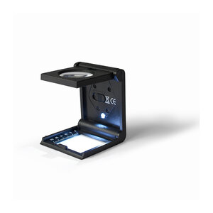 Compte-fils lumineuse LED  grossissement 5x.