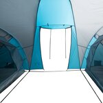 vidaXL Tente familiale à dôme 6 personnes bleu imperméable