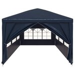 vidaXL Tente de réception 3 x 9 m Bleu