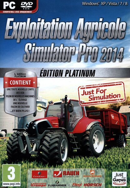 JUST FOR GAMES EXPLOITATION AGRICOLE PRO PC