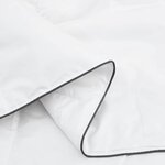 vidaXL Duvet d'hiver Blanc 140 x 220 cm Bas