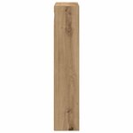 vidaXL Armoire murale de salle de bain Chêne artisan 40 x 14 x 70 cm