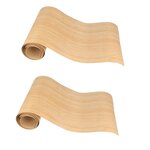 2 rubans de placage bois 20 x 125 cm