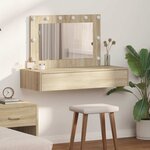 vidaXL Table de Toilette Marron 100 x 40 x 70 cm Bois d'ingénierie