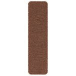 vidaXL Tapis Antidérapants pour Escaliers 15 Pièces Jaune 75 x 20 cm PP