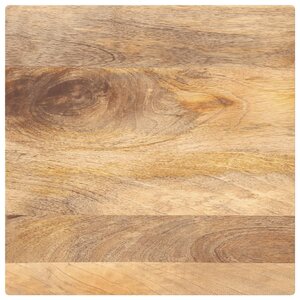 vidaXL Dessus de table 60x60x3 8 cm carré bois massif manguier