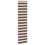 vidaXL Store zèbre marron 60x200 cm largeur du tissu 55 9 cm polyester