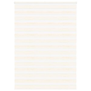 vidaXL Store zèbre beige marbré largeur du tissu 150 9 cm polyester