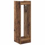 vidaXL Support de Plante Bois ancien 30 x 30 x 100 cm