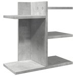 Organisateur armoire de bureau 42 x 21 5 x 42 cm bois ingénierie Concrete gris 02_0043565