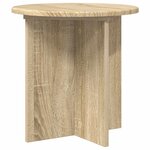 vidaXL Support de Plante 2 pièces Chêne Sonoma 40 x 40 x 40 cm