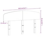 vidaXL Tête de lit cire marron 150 cm bois massif de pin