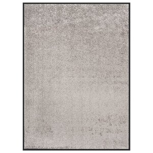 vidaXL Paillasson Gris 60x80 cm