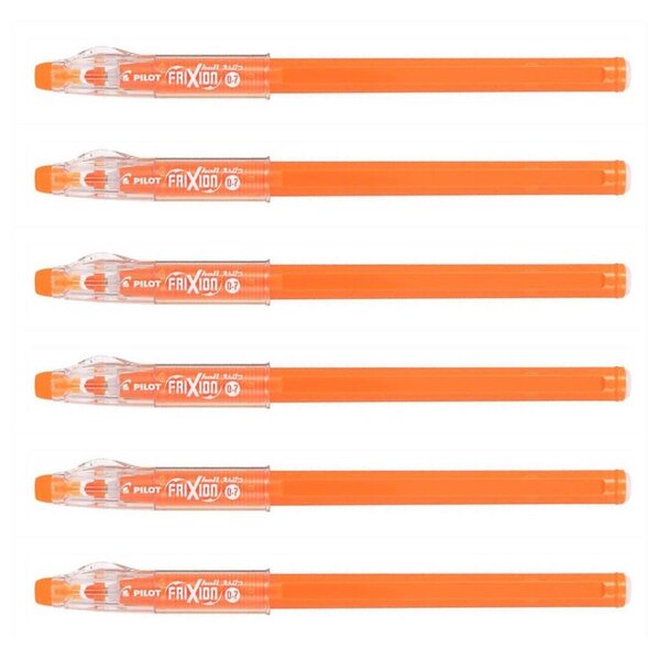 Stylo roller FRIXION ball Sticks 07 Pointe Moyenne Orange x 6 PILOT