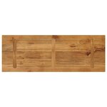 vidaXL Dessus de table 160x50x2 5cm rectangulaire bois massif manguier