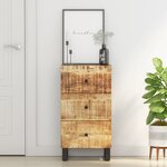 vidaXL Buffet avec 3 tiroirs 40x33 5x75 cm bois massif de manguier