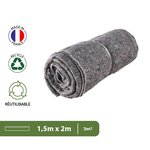 Pack and Move - Lot 12 couvertures de protection pour déménagement et stockage - 1 5 x 2 m - Épaisse et Résistante - Protection meubles