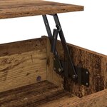 vidaXL Table basse Bois Ancien 80 x 50 5 x 41 5 cm Bois d'ingénierie