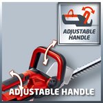 Einhell taille-haie sans fil ge-ch 1855/1 li solo 18 v