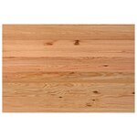 vidaXL Table à manger marron clair bois de chêne massif rectangulaire