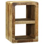 vidaXL Meuble TV 36x30x54 cm en bois massif de manguier