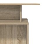 vidaXL Bureau de réception Chêne Sonoma 100x40x104 cm Bois d'ingénierie