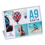 Lot De 10 Porte-étiquettes A9 Horizontal - Cristal - Exacompta