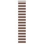 vidaXL Store zèbre marron 45x200 cm largeur du tissu 40 9 cm polyester