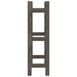 vidaXL Casier à bouteilles pour 30 bouteilles gris bois pin solide