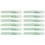 Stylo gomme CLIC ERASER  Corps vert pastel x 12 PENTEL