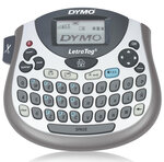 Dymo étiqueteuse portable letratag lt-100t  gris   avec clavier qwerty