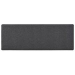 vidaXL Tapis de couloir Anthracite 80x250 cm