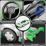 Mould King 27073 - 787B Voiture de sport + vitrine